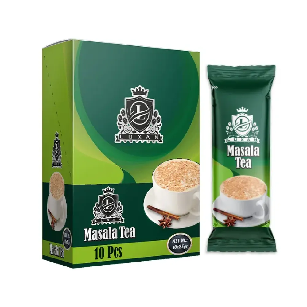 چای ماسالا ساشه‌ای لوکسان جعبه 10 تایی