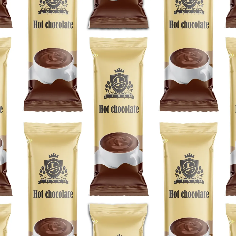 هات چاکلت ساشه‌ای لوکسان جعبه 10 تایی