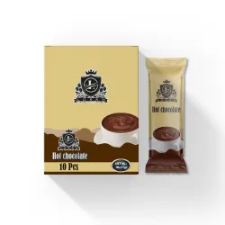 هات چاکلت ساشه‌ای لوکسان جعبه 10 تایی