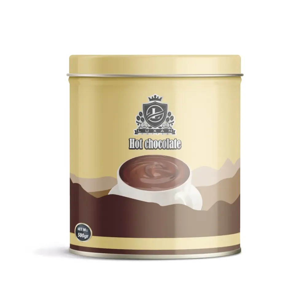 هات چاکلت قوطی لوکسان 500 گرمی